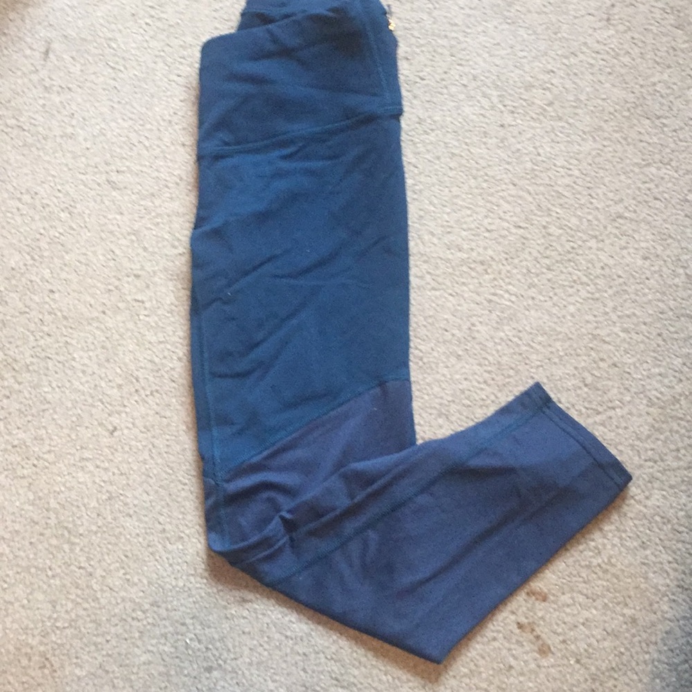 Teal 7/8 tights